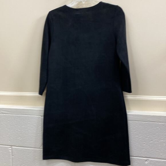 Jane & John women’s size Small suede like black dress with pearls - Picture 5 of 5